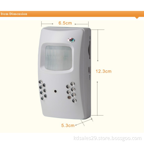 wireless hidden microphone DVR with 4 sony ccd